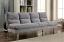 Gray Futon Sofa