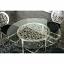 Counter Height Table Glass Top View
