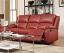 Red Reclining Sofa