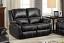 Black Reclining Loveseat