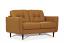 Camel Loveseat