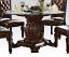 Glass Top Round Dining Table