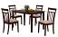 5 Piece Dining Table Set Angle