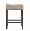 Weathered Gray Counter Height Stool Front