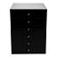 Pro Black 6-Drawer Chest