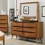 Oak Dresser with Mirror
