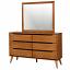 Oak Dresser with Mirror