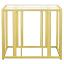 Matte Brass End Table