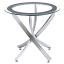 Chrome End Table