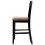 Tan and Espresso Counter Stool