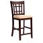 Tan and Brown Counter Stool