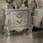 Bone White Nightstand