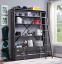 Gunmetal  Bookcase