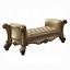 Gold Patina Bench