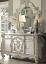 Bone White Dresser with Mirror