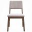 Dusty Mauve Corduroy Side Chair