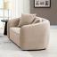 Beige Loveseat