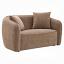 Brown Loveseat