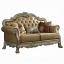 Gold Patina Loveseat