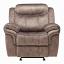 Two Tone Chocolate Recliner