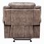 Two Tone Chocolate Recliner