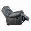 Two Tone Gray Recliner