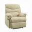 Beige Motion Recliner