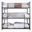 Triple Twin Bunk Bed Frame