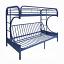Blue Twin XL/Queen Bunk