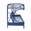 Blue Twin XL/Queen Bunk