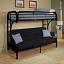 Black Twin XL/Queen Bunk