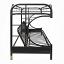 Black Twin XL/Queen Bunk