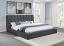 Grey Platform Bed