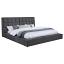 Grey Platform Bed