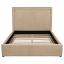 Light Saddle Platform Bed