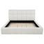 Cream Platform Bed