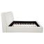 Cream Platform Bed