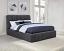 Grey Platform Bed