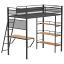 Black Loft Bed