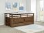 Medium Brown Bed With Trundle