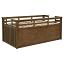 Medium Brown Bed With Trundle