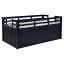 Navy Blue Bed With Trundle