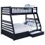 Navy Blue Bunk Bed