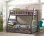 Grey Bunk Bed