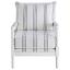 White/Navy Chair