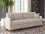 Beige Track Arm Sofa