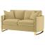 Camel Track Arm Loveseat