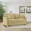 Camel Track Arm Loveseat