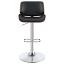 Black and Chrome Bar Stool