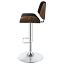Black and Chrome Bar Stool